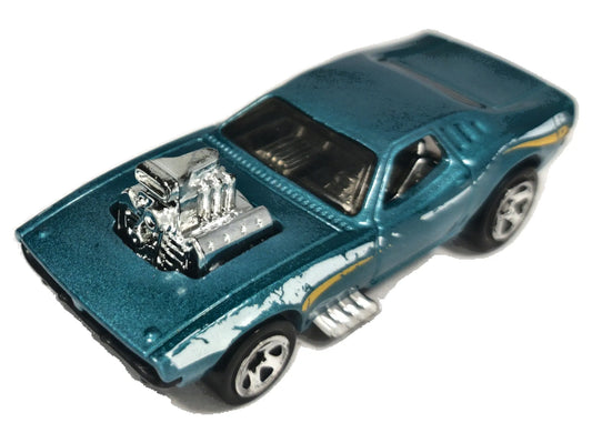 Rodger Dodger Hot Wheels 1:64 Luzak Turkusowy Muscle Car