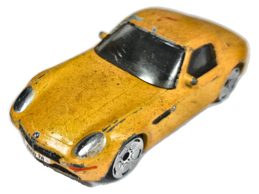 BMW Z3 Coupe Realtoy 1:58 Luzak Złoty