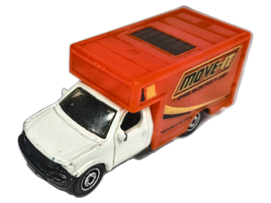 Ford Transit Moving Van Matchbox Moving Parts 1:64 Furgonetka MOVE-IT Luzak