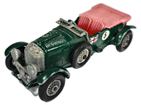 1929 4½ LITRE BENTLEY Matchbox '70 Zielony 1:43 Made in England