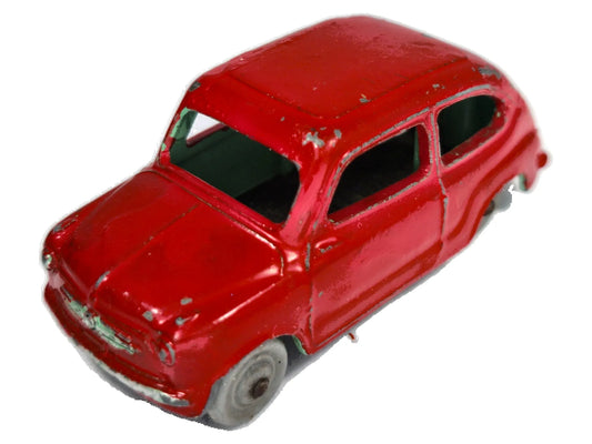 FIAT 600 Dinky Toys '60 Czerwony 1:43 Made in England