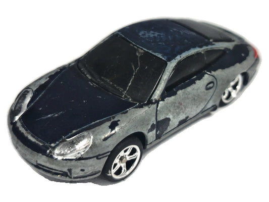 PORSCHE CARRERA, Maisto, Die cast, Czarny, 1:64, Resoraki