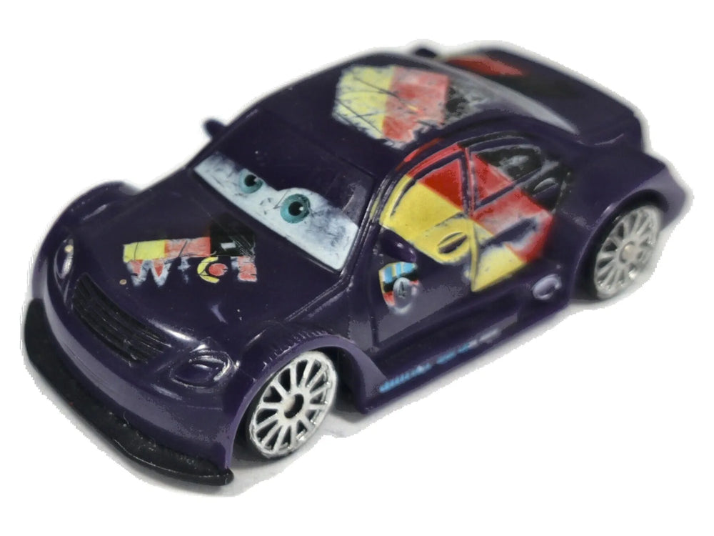 Car From Cars Movie Max Disney/Pixar Cars 1:64 Luzak Fioletowy