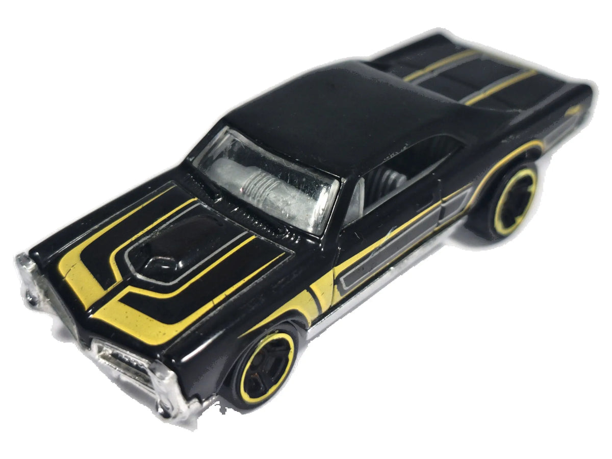 '67 PONTIAC GTO, Hot Wheels 1996, Die cast J38, Czarny, 1:57, Resoraki