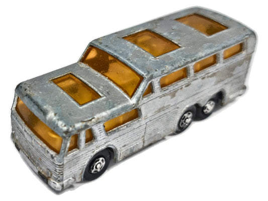 Autobus COACH Superfast Matchbox '60 Srebrny 1:87 Made in England