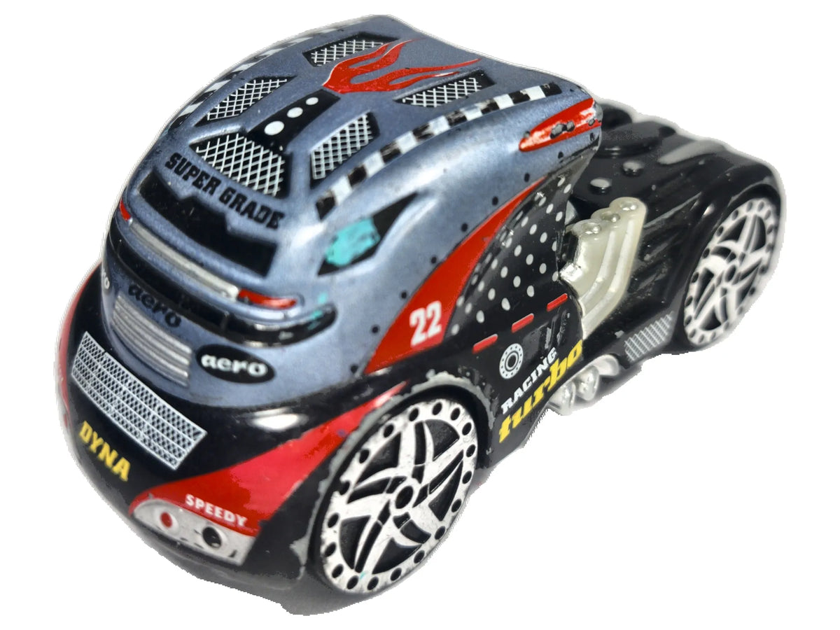 DYNA SPEED RACING TURBO, Realtoy, Die cast 090415, Czarny, 1:64, Resoraki