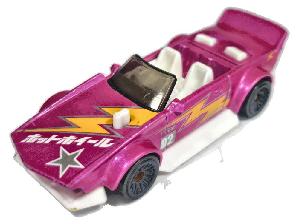 TRACK MANGA, Hot Wheels 2017, Die cast FJV95, Różowy, 1:64, Resoraki
