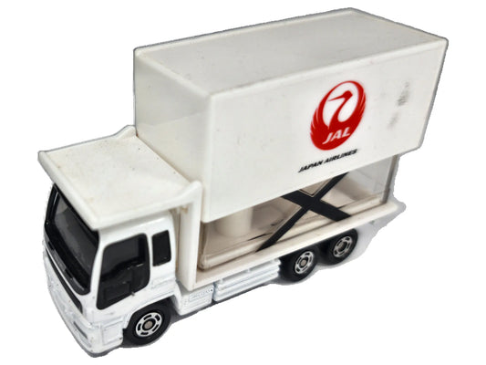 Ciężarówka ISUZU GIGA JAL Japan Airlanes Tomica 2007 Biały 1:120