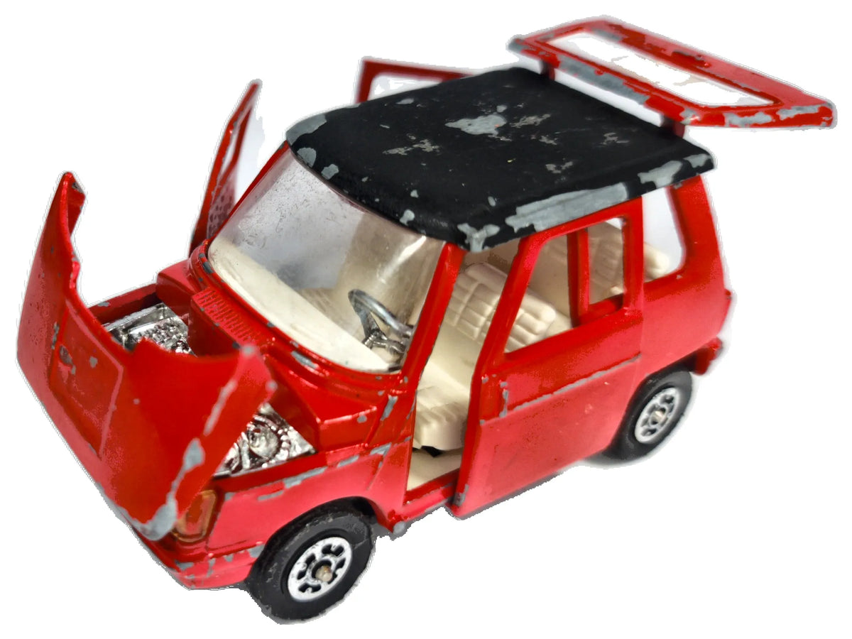 OSI DAF CITY CAR Mainline Majorette 1971 Czerwony 1:43 Made in France