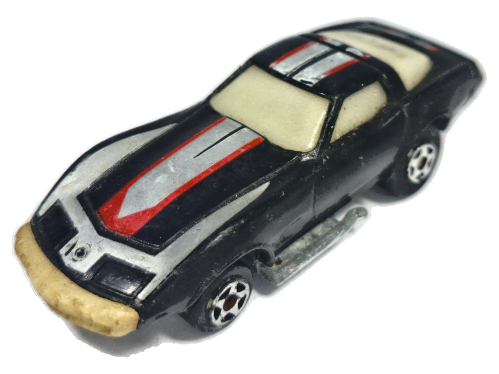 PONTIAC FIREBIRD, Fast 111S 1979, Vintage Die cast K10 Czarny 1:64 Resoraki