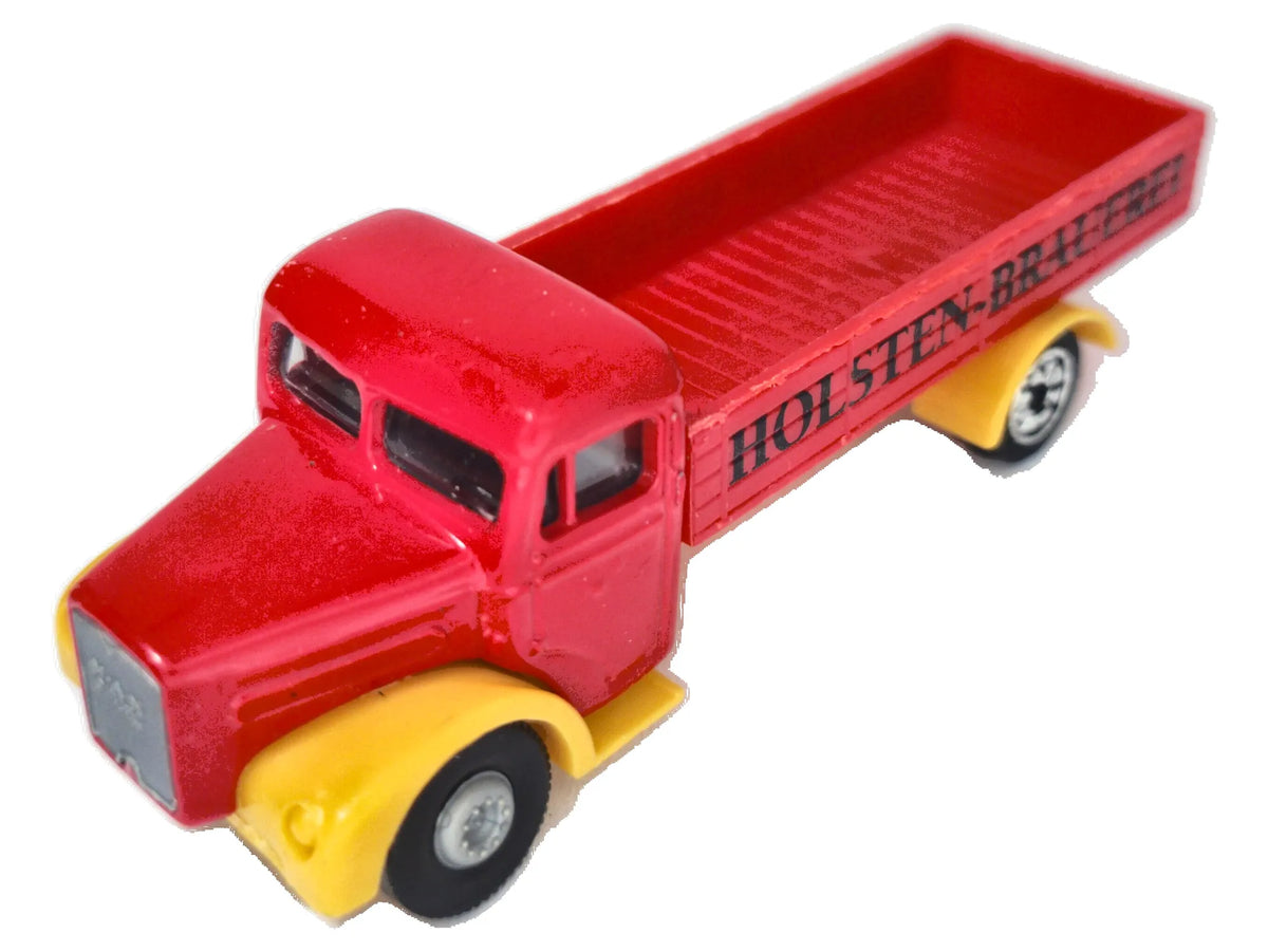 MAN DIESEL, HENSCHEL HS 14/16 PRITSCHEN-LKW, Hummer 1965–69, Czerwony, 1:87