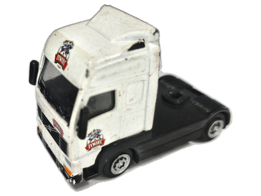 Volvo F12 Globetrotter Woerlein 1:64 Ciągnik Siodłowy ŻYWIEC Luzak Biały
