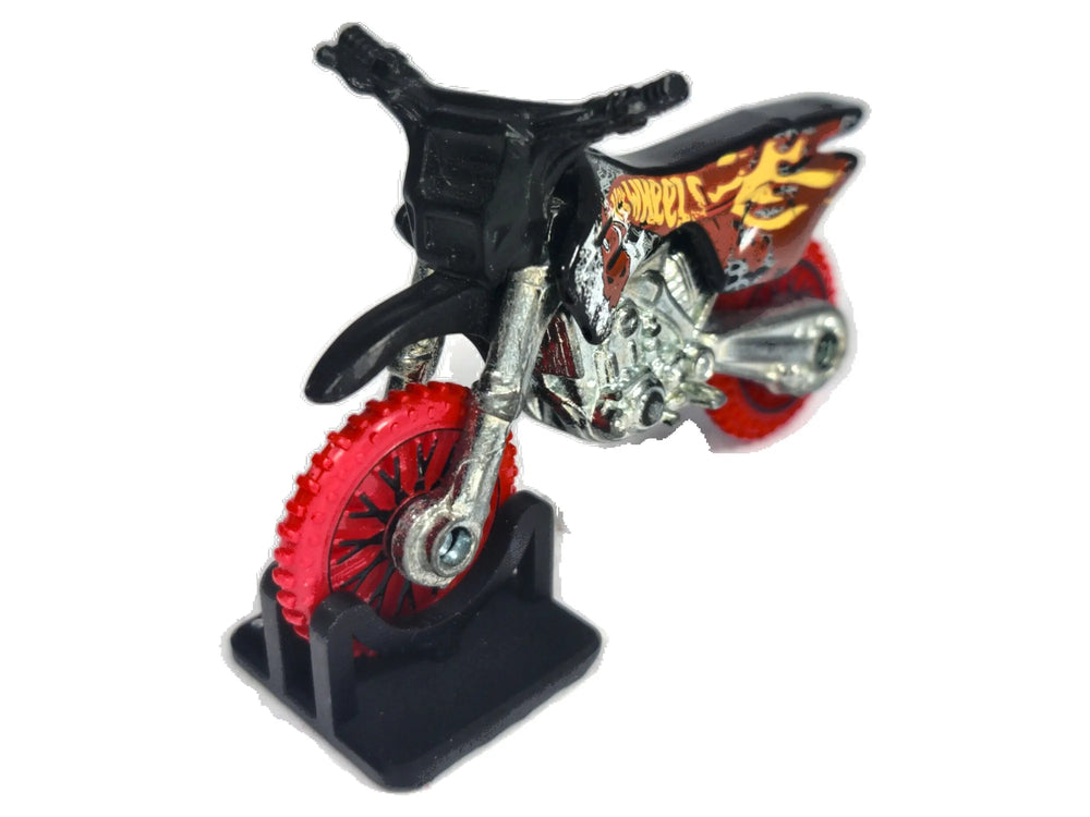 MOTOCYKL HW450F, Hot Wheels 2013, Die cast, Czarny, 1:64, Resoraki