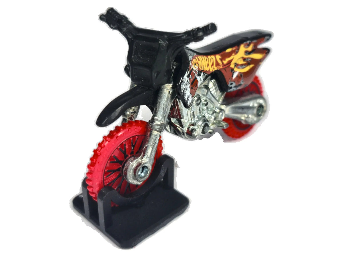 MOTOCYKL HW450F, Hot Wheels 2013, Die cast, Czarny, 1:64, Resoraki