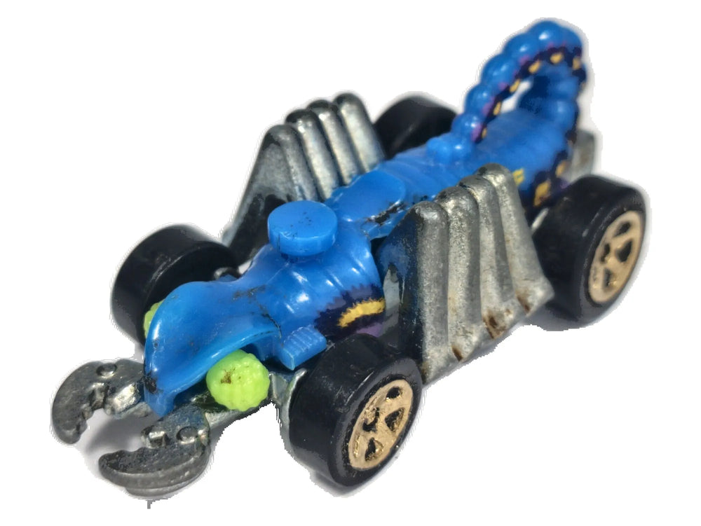 Eevil Weevil, Hot Wheels 2010, Die cast 2062, Niebieski, 1:64, Resoraki