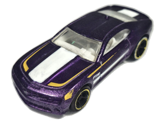 '10 CHEVY CAMARO SS, Hot Wheels 2008, Die cast, Fioletowy, 1:64, Resoraki