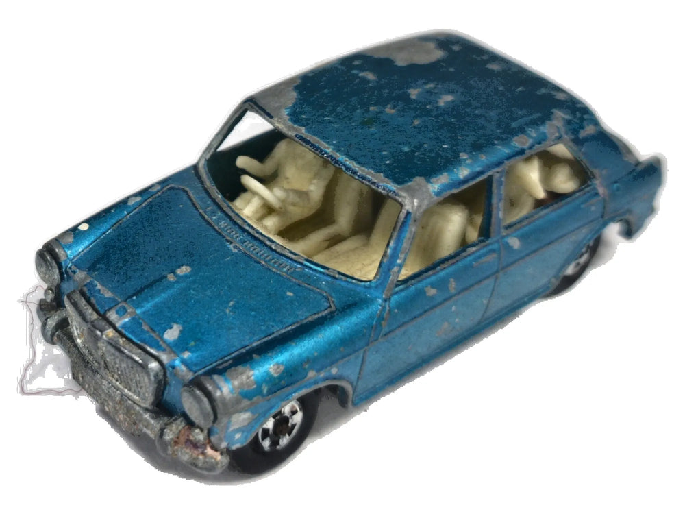 MG 1100 Matchbox 1970 Superfast 1:48 Made in England Luzak Niebieski