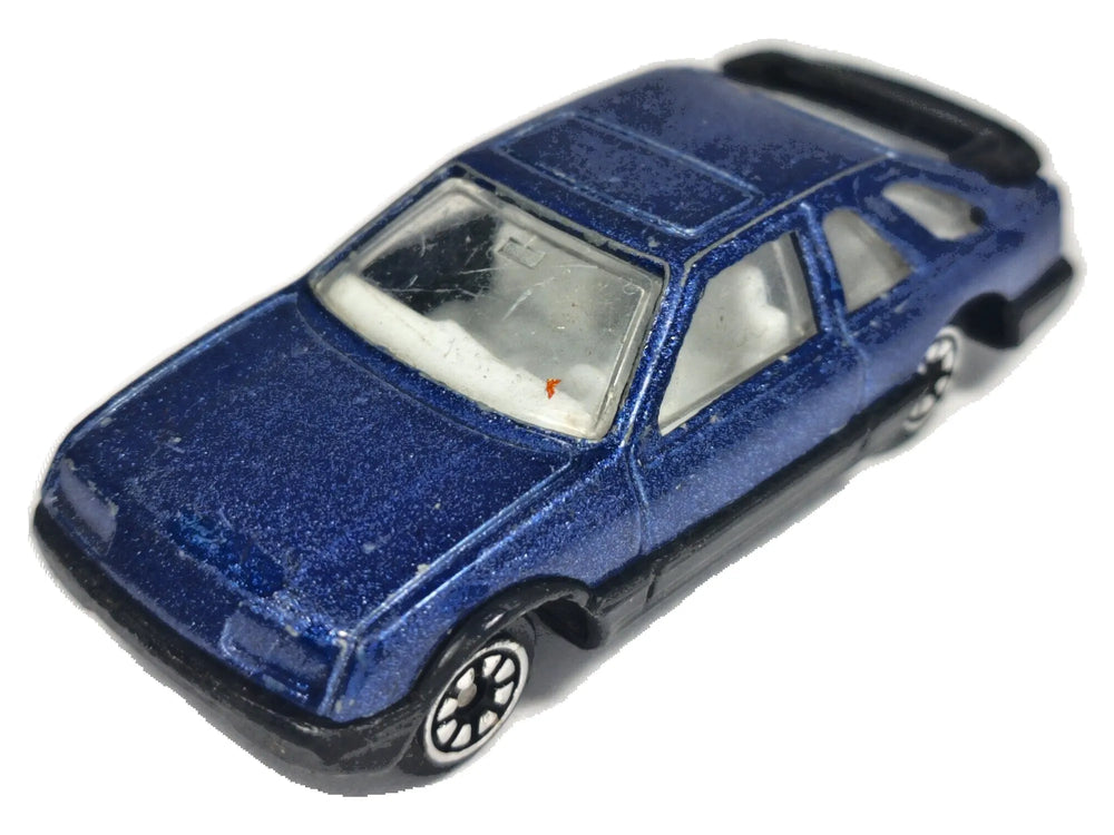 Ford Sierra XR4i, Welly, Die cast No. 98376, Niebieski, 1:64, Resoraki