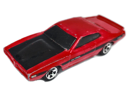 1974 Dodge Charger Hot Wheels First Editions 1:64 Muscle car Luzak Czerwony