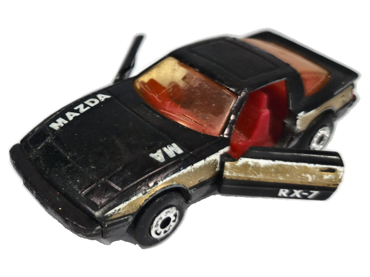 Mazda Rx7 Matchbox 1982 Czarny 1:56 Made in Macau