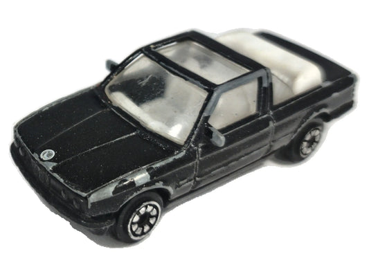 Bmw 325I Cabriolet E30 Welly 1:64 Luzak Czarny