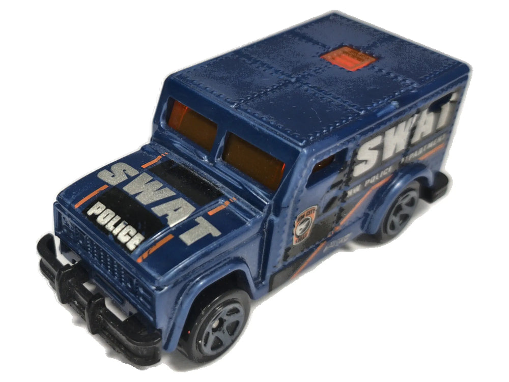 Armored Truck Hot Wheels 2014 HW CITY 1:64 Wóz opancerzony Luzak Policja