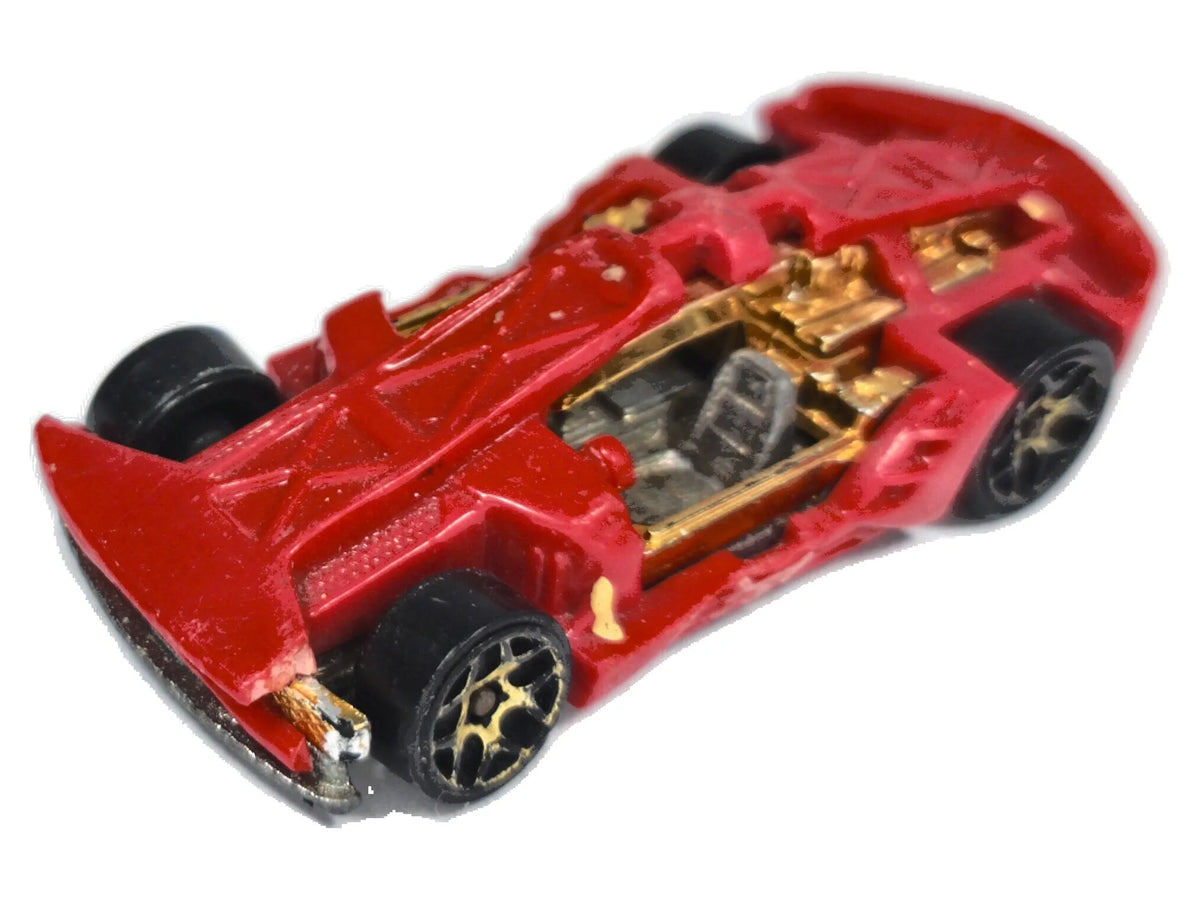 Split Decision Hot Wheels 1:64 Luzak Czerwony