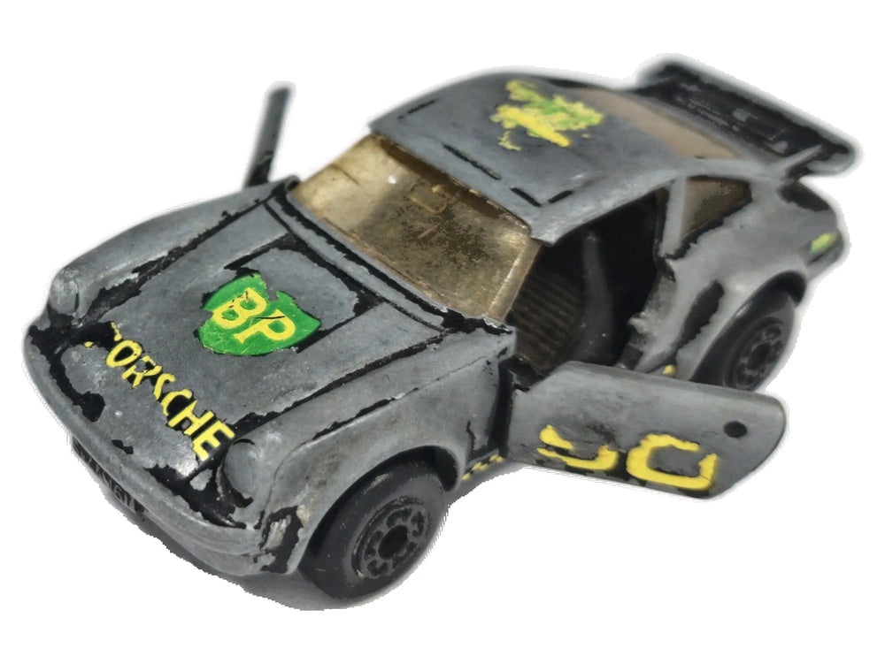 Porsche 911 Turbo Matchbox 1978 Superfast 1:58 BP Luzak Szary Sportowy