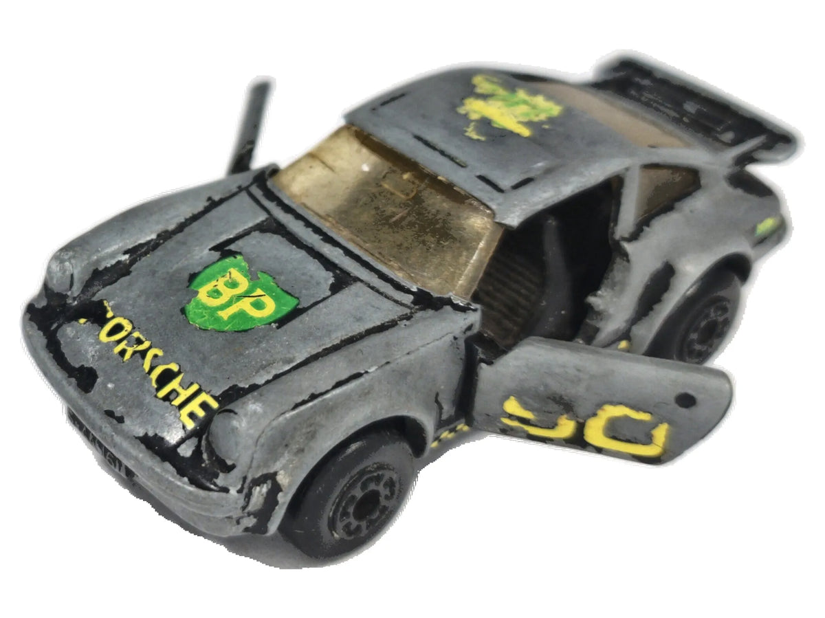 Porsche 911 Turbo Matchbox 1978 Superfast 1:58 BP Luzak Szary Sportowy