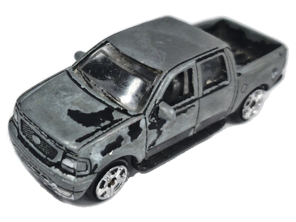 Ford F-150 Supercrew Motor Max Srebrny 1:71