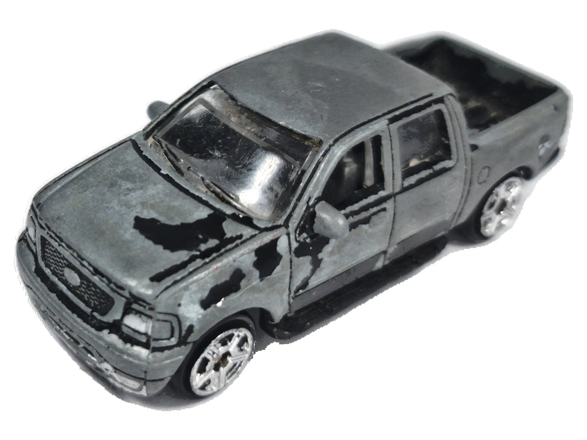 Ford F-150 Supercrew Motor Max Srebrny 1:71