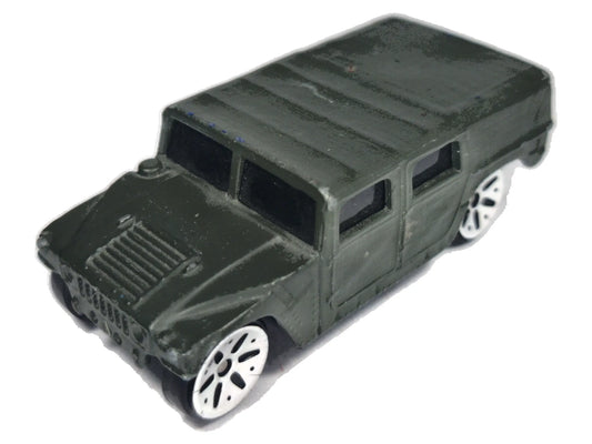 HUMVEE, Maisto, Die cast No.116, Zielony Wojskowy, 1:64, Resoraki