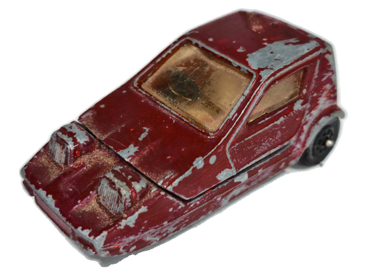 BOND BUG 700 E.S. Whizzwheels Corgi 1969 Bordowy 1:43 Made in Gt Britain