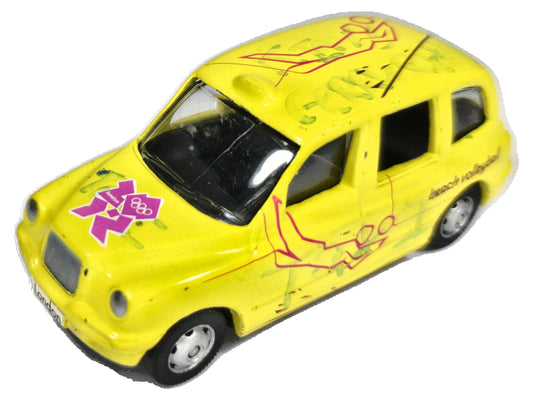 LONDON TAXIS TX1 TAX1 Corgi 2007 Żółty 1:52