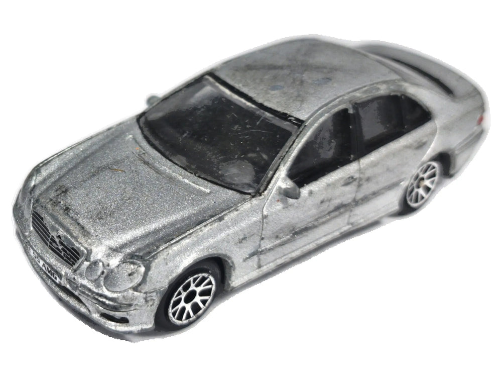 Mercedes-Benz C 55 AMG V8 Realtoy 1:60 Luzak Srebrny