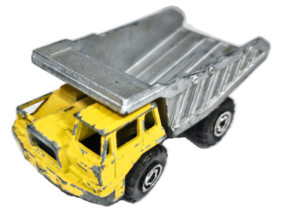 BENNER CARRIERE WYWROTKA Majorette Made in France Żółty 1:64