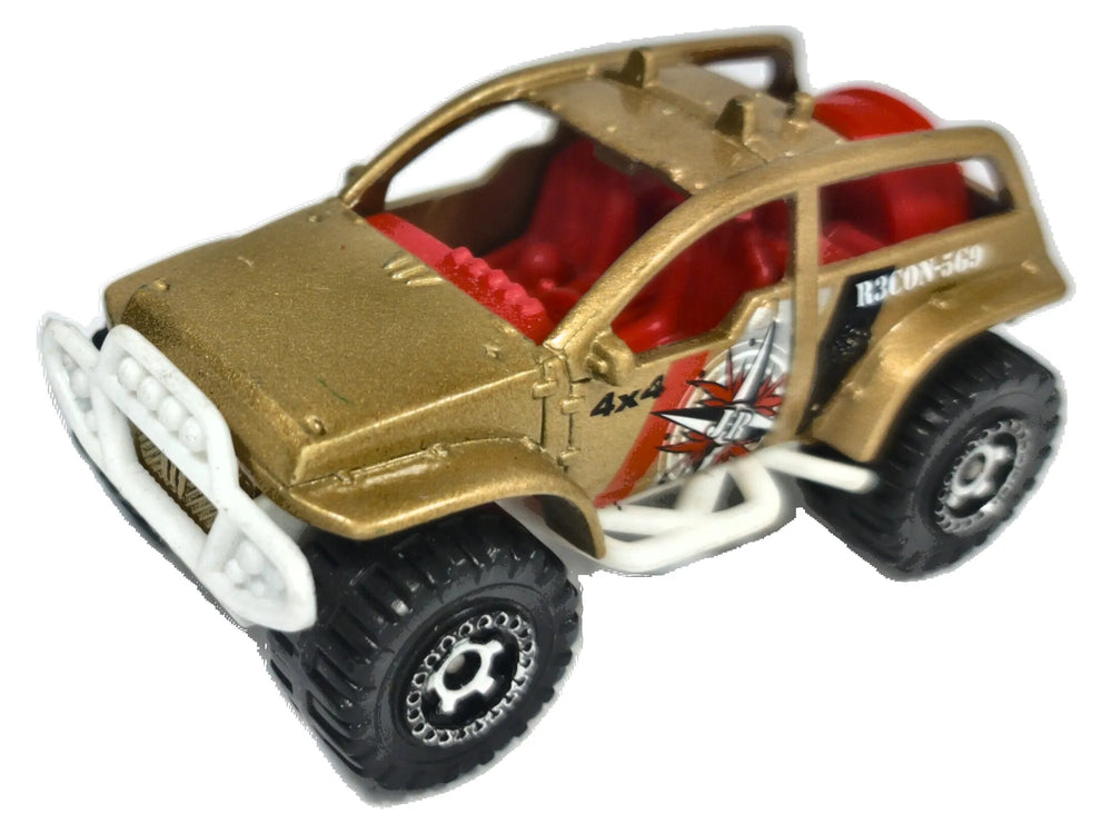4X4 Buggy Matchbox 2002 1:72 Luzak Złoty