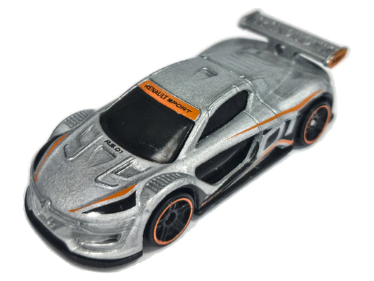 RENAULT SPORT RS, Hot Wheels 2015, Die cast DHP01, Srebrny, 1:64, Resoraki
