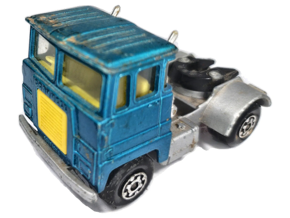 Scammell Crusader Tractor Matchbox 1973 Niebieski 1:64 Made in England