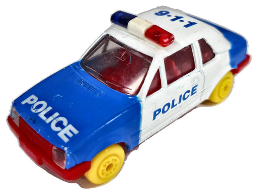 FORD ESCORT 1.6I POLICE Policja Maisto '80 Niebieski 1:55