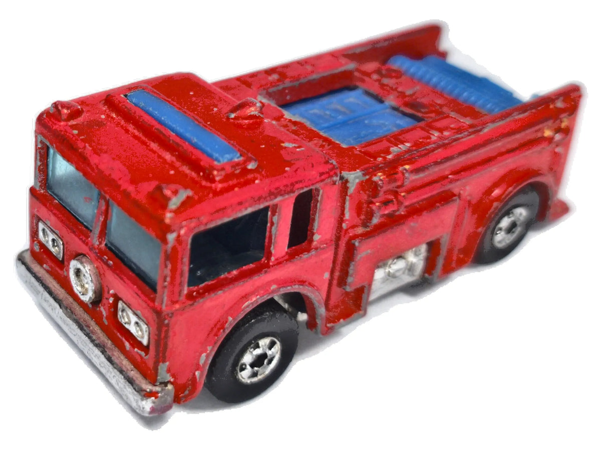 Fire-Eater Straż pożarna Hot Wheels 1976 Czerwony 1:87 2xMetal