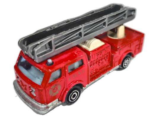 POMPIER, Majorette, Made in France, Die cast 207, Czerwony, 1:100, Resoraki