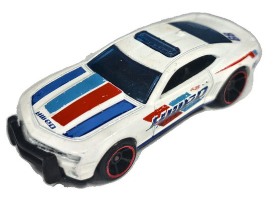 '10 CAMARO SS POLICE #68, HWPD INTERCEPTOR, Hot Wheels, Die cast Biały 1:64