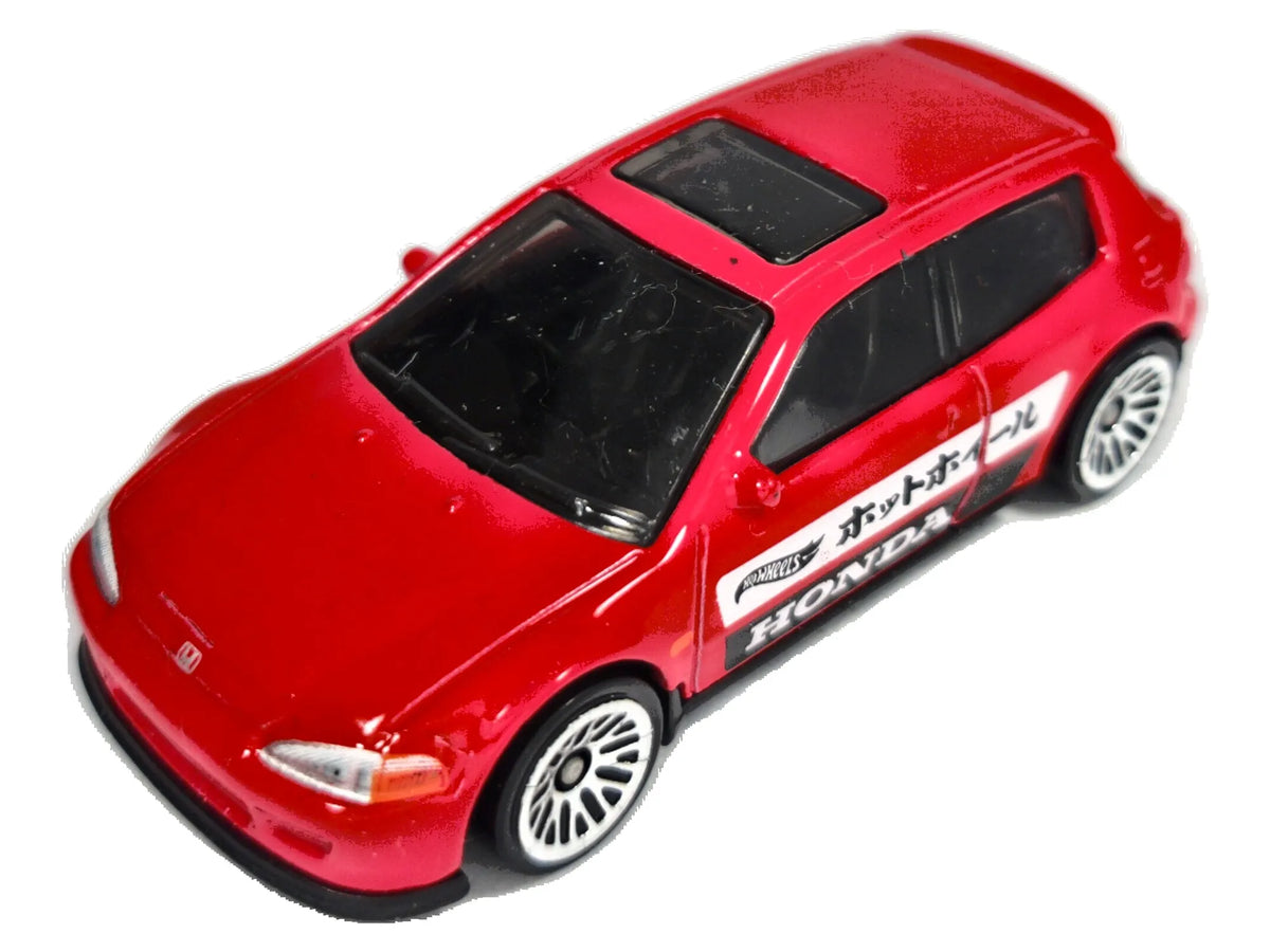 HONDA CIVIC EG Hot Wheels 2021 Czerwony 1:64