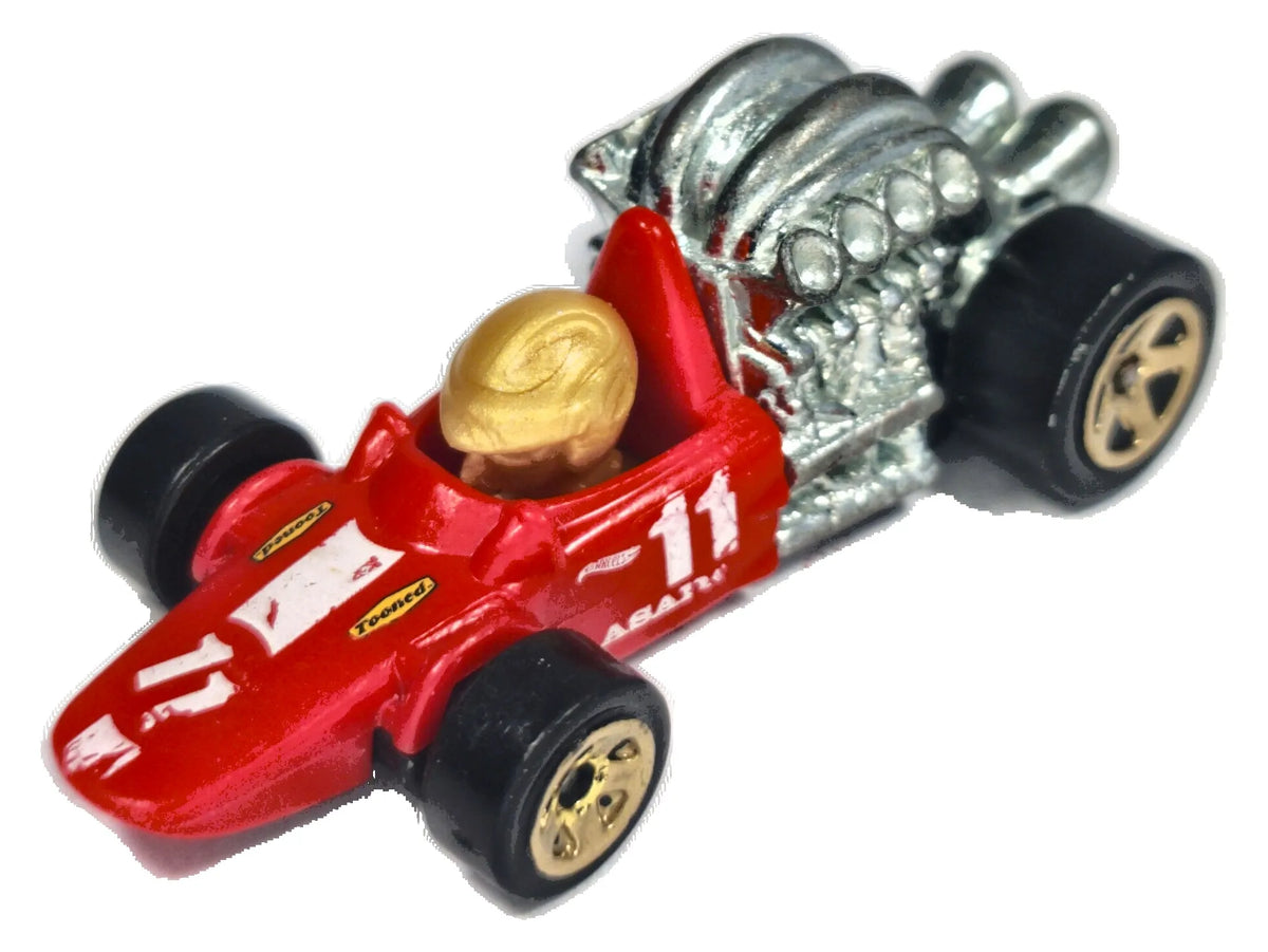 HEAD STARTER, Hot Wheels 2016, Die cast DTX05, Czerwony, 1:64, Resoraki