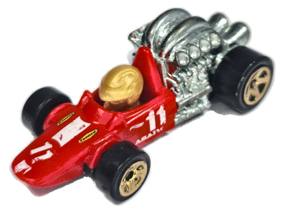 HEAD STARTER, Hot Wheels 2016, Die cast DTX05, Czerwony, 1:64, Resoraki