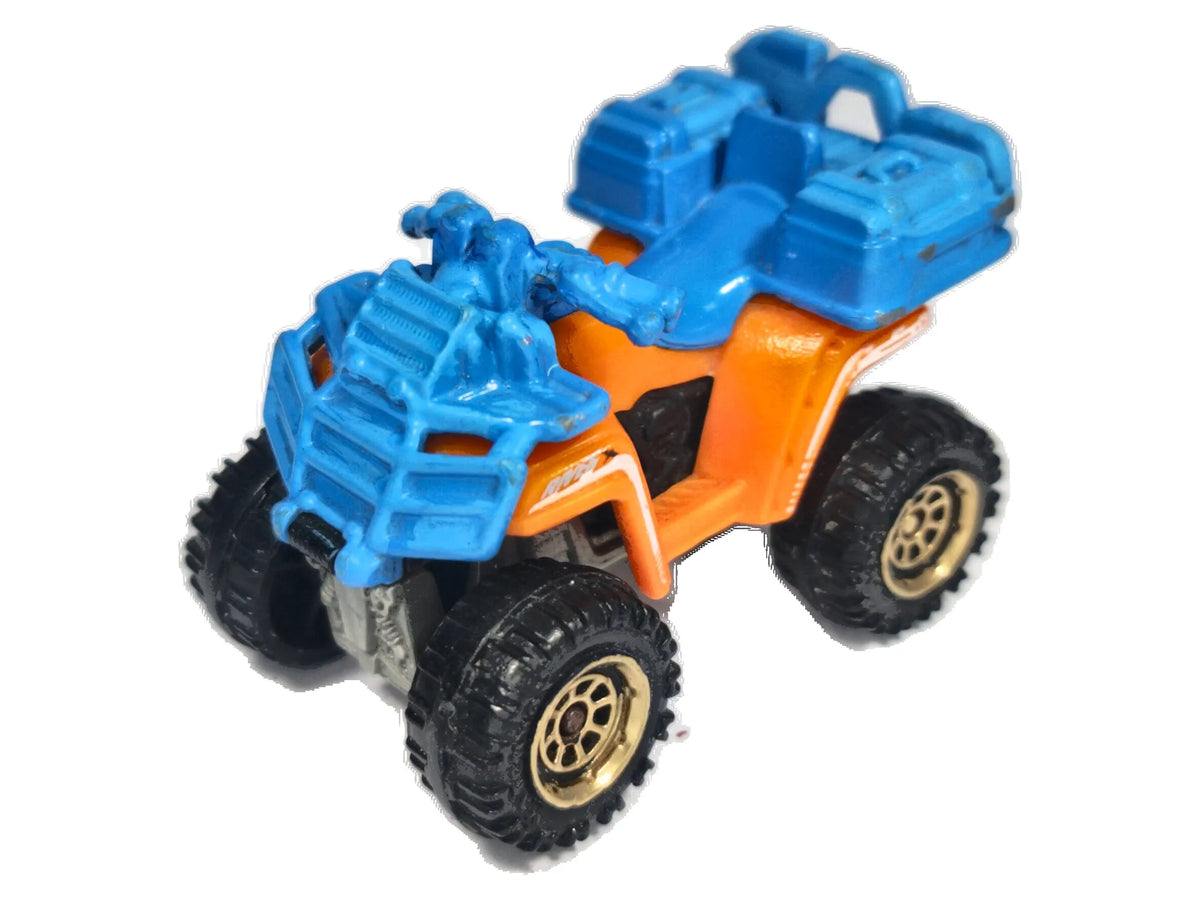 ATV (ALL-TERRAIN VEHICLE), Matchbox 2012, Die cast W4901, Pomarańczowy 1:64