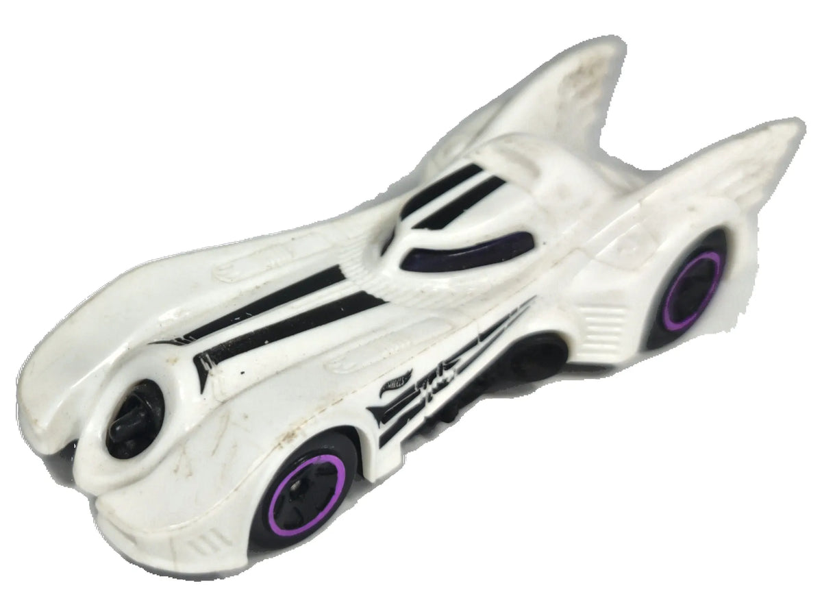 Batmobile Hot Wheels 2004-'17 DC Comics 1:64 BATMAN Biały Batman The Flash
