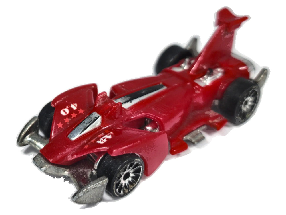Jet Threat 4.0 Hot Wheels 1:64 Luzak Czerwony