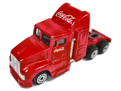 Ciężarówka Ciągnik Siodłowy Coca-Cola Czerwony 1:87